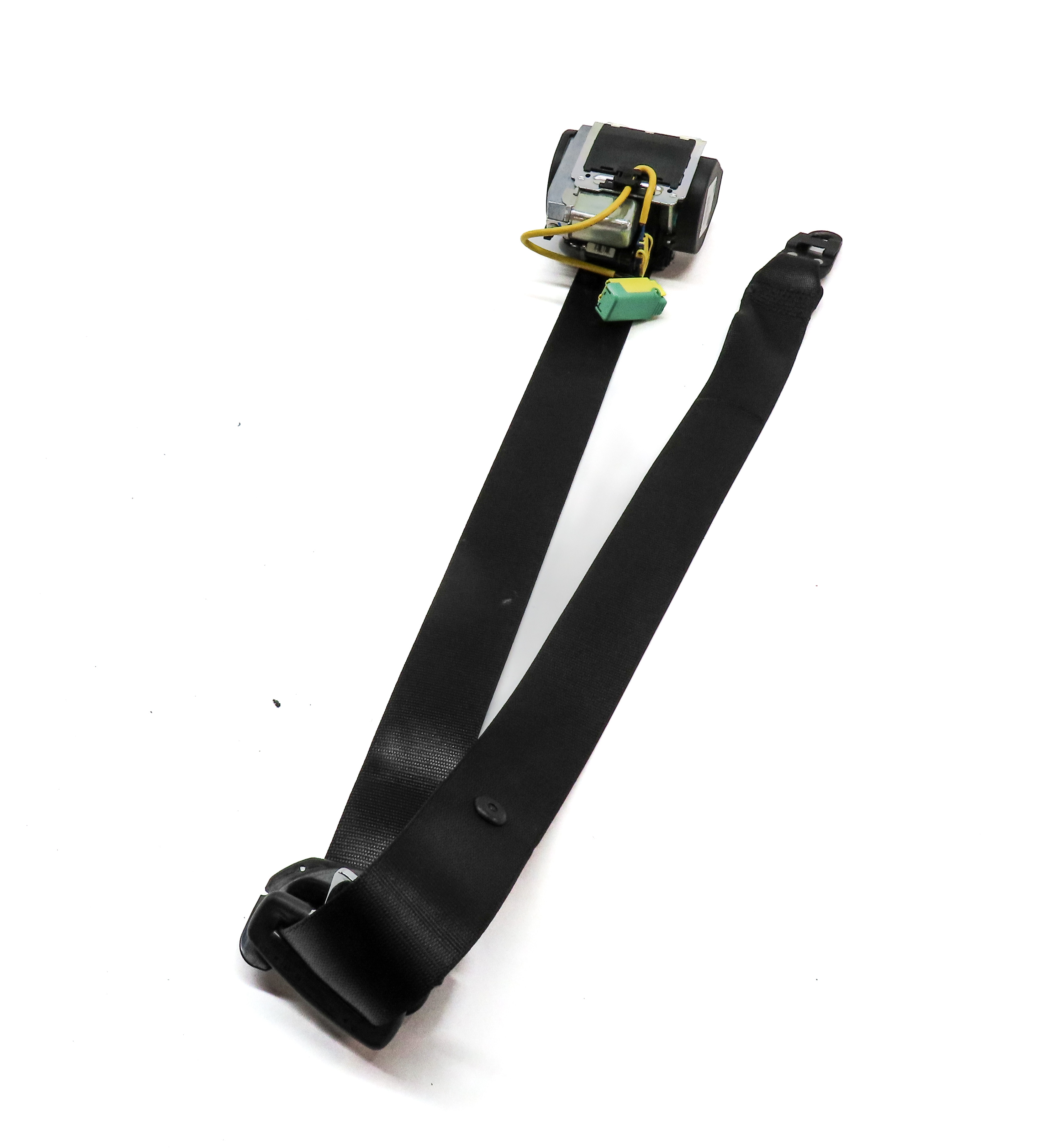 2006 PORSCHE CAYENNE (955) FRONT RIGHT PASSENGER SEATBELT RETRACTOR (Black) — exact item pictured